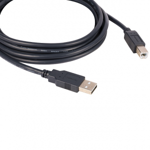 Кабель USB-A 2.0 вилка- USB-B вилка, 1,8 м Kramer C-USB/AB-6
