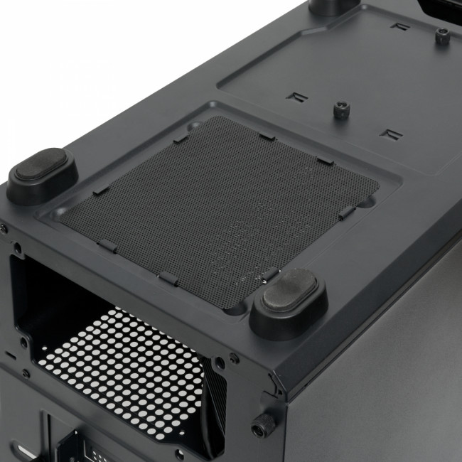 Корпус без блока питания HSPD M331-TGBK — для бизнеса и офиса