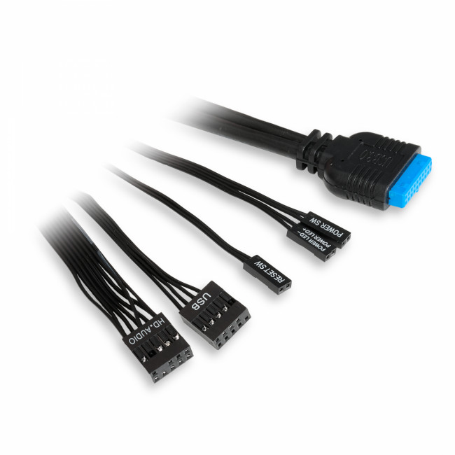 Корпус без блока питания HSPD M331-TGBK — для бизнеса и офиса