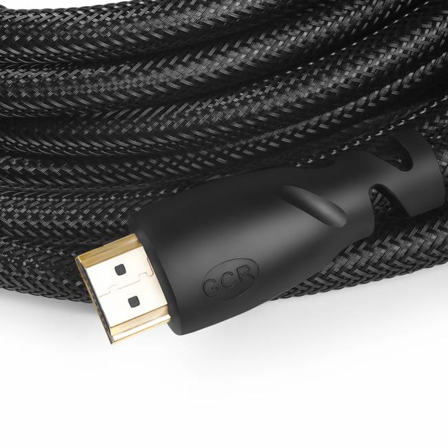 Greenconnect Кабель 5.0m HDMI версия 2.0, HDR 4:2:2, Ultra HD, 4K 60 fps 60Hz/5K*30Hz, 3D, AUDIO, 18.0 Гбит/с, 28/28 AWG, OD7.3mm, тройной экран, черный нейлон, GCR-HM811-5.0m Greenconnect HDMI (m) - HDMI (m) 5м — для бизнеса и офиса Greenconnect Кабель 5.0m HDMI версия 2.0, HDR 4:2:2, Ultra HD, 4K 60 fps 60Hz/5K*30Hz, 3D, AUDIO, 18.0 Гбит/с, 28/28 AWG, OD7.3mm, тройной экран, черный нейлон, GCR-HM811-5.0m Greenconnect HDMI (m) - HDMI (m) 5м — для бизнеса и офиса