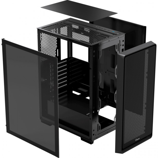Корпус ПК без блока питания Ocypus Gamma-C60-BKG000XX-GL — для бизнеса и офиса Корпус ПК без блока питания Ocypus Gamma-C60-BKG000XX-GL — для бизнеса и офиса