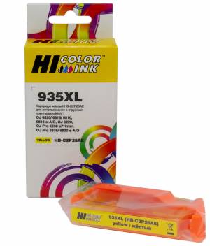 Картридж Hi-Black (HB-C2P26AE) для HP OJ Pro 6230/6830, №935XL, Y