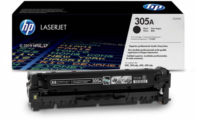 Тонер-картридж HP 305A Black Original LaserJet Toner Cartridge (CE410A) — для бизнеса и офиса Тонер-картридж HP 305A Black Original LaserJet Toner Cartridge (CE410A) — для бизнеса и офиса