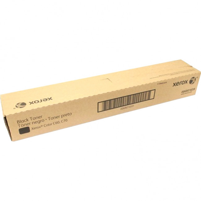 Черный тонер-картридж C60/C70 Xerox 006R01659 — для бизнеса и офиса