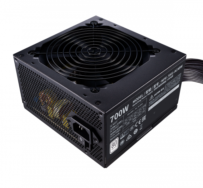Блок питания 700 Ватт Cooler Master MWE 700W White 230V - V2 — для бизнеса и офиса Блок питания 700 Ватт Cooler Master MWE 700W White 230V - V2 — для бизнеса и офиса