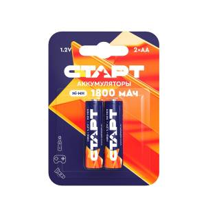 Элемент питания Аккумулятор СТАРТ Ni-MH HR6 AA 1800mAh BL2