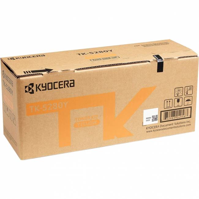 тонер-картридж Kyocera TK-5280Y Kyocera 1T02TWANL0 — для бизнеса и офиса тонер-картридж Kyocera TK-5280Y Kyocera 1T02TWANL0 — для бизнеса и офиса