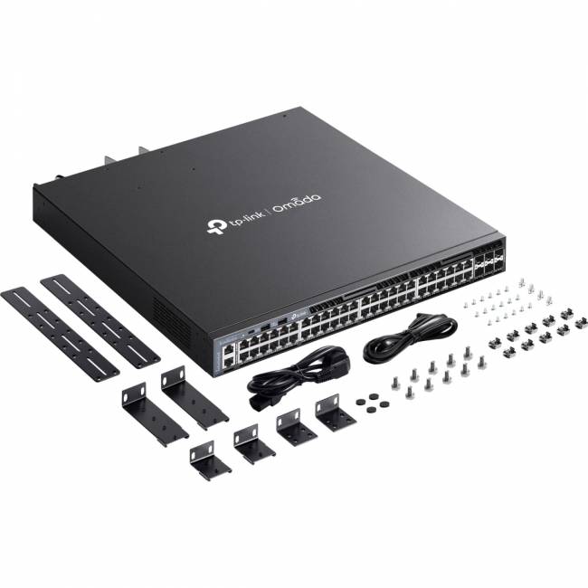 Коммутатор TP-Link SG6654XHP — для бизнеса и офиса Коммутатор TP-Link SG6654XHP — для бизнеса и офиса