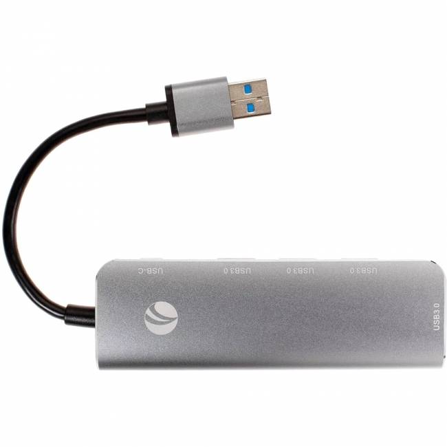 Адаптер концентратор USB 3.1 Type-A --> 4 USB3.0 Alum Shell HUB+ PD, VCOM <CU4383A> Мультифункциональный хаб VCOM USB 3.1 Type C M/4 x USB 3.0 F/USB Type C F (CU4383A) — для бизнеса и офиса Адаптер концентратор USB 3.1 Type-A --> 4 USB3.0 Alum Shell HUB+ PD, VCOM <CU4383A> Мультифункциональный хаб VCOM USB 3.1 Type C M/4 x USB 3.0 F/USB Type C F (CU4383A) — для бизнеса и офиса