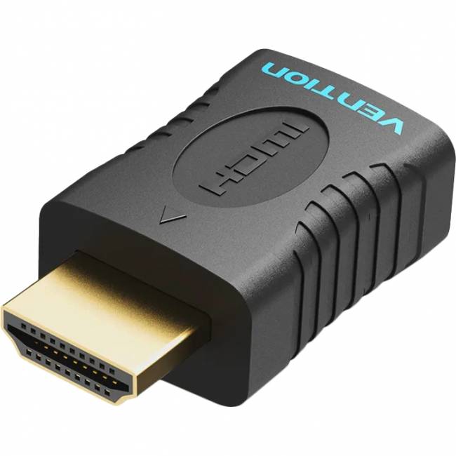 Адаптер-переходник Vention HDMI v2.0 19M/19F Адаптер-переходник Vention HDMI v2.0 19M/19F (AIAB0) — для бизнеса и офиса Адаптер-переходник Vention HDMI v2.0 19M/19F Адаптер-переходник Vention HDMI v2.0 19M/19F (AIAB0) — для бизнеса и офиса