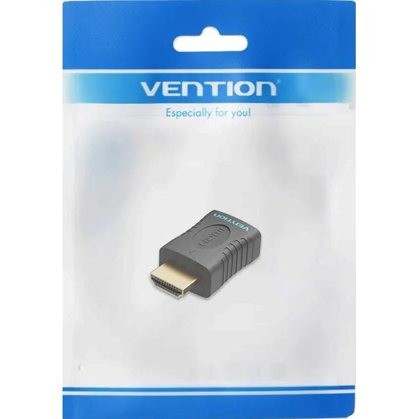 Адаптер-переходник Vention HDMI v2.0 19M/19F Адаптер-переходник Vention HDMI v2.0 19M/19F (AIAB0) — для бизнеса и офиса Адаптер-переходник Vention HDMI v2.0 19M/19F Адаптер-переходник Vention HDMI v2.0 19M/19F (AIAB0) — для бизнеса и офиса