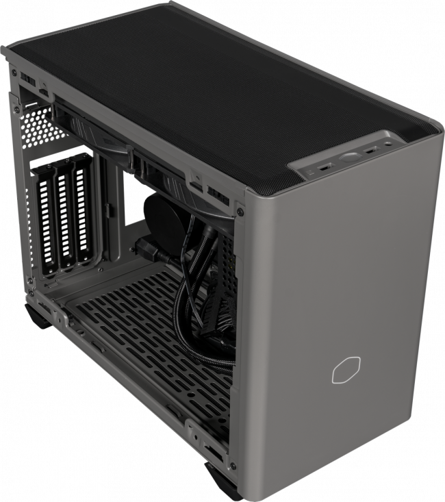 Корпус с блоком питания Cooler Master MasterBox NR200P MAX — для бизнеса и офиса Корпус с блоком питания Cooler Master MasterBox NR200P MAX — для бизнеса и офиса