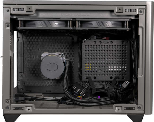 Корпус с блоком питания Cooler Master MasterBox NR200P MAX — для бизнеса и офиса Корпус с блоком питания Cooler Master MasterBox NR200P MAX — для бизнеса и офиса
