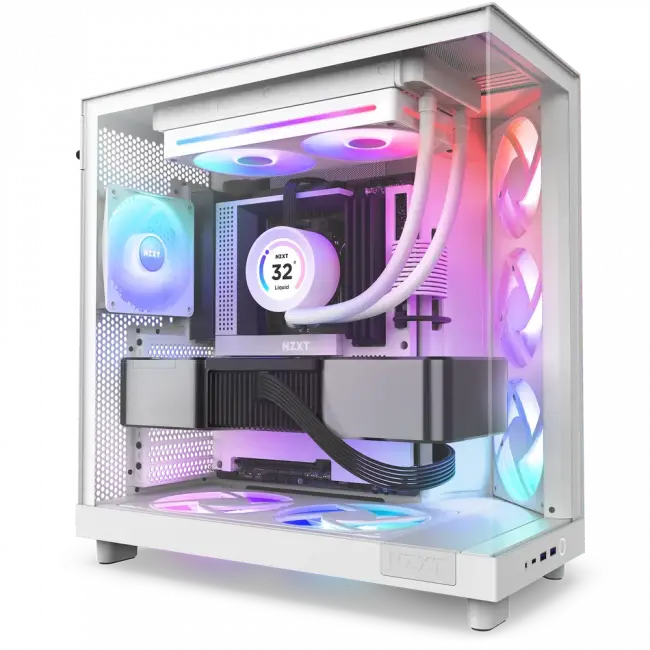 Кулер для корпуса ПК NZXT F240 RGB Core RF-U24HF-W1 — для бизнеса и офиса Кулер для корпуса ПК NZXT F240 RGB Core RF-U24HF-W1 — для бизнеса и офиса