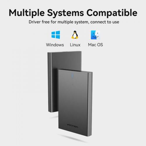 Внешний корпус Vention для HDD/SSD 2.5" (USB 3.0 Mirco-B) Черный Vention KPAB0 — для бизнеса и офиса Внешний корпус Vention для HDD/SSD 2.5" (USB 3.0 Mirco-B) Черный Vention KPAB0 — для бизнеса и офиса