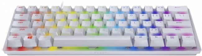 Игровая клавиатура Razer Huntsman Mini - Mercury Ed. (Red Switch) - Russian Layout Razer Huntsman Mini — для бизнеса и офиса Игровая клавиатура Razer Huntsman Mini - Mercury Ed. (Red Switch) - Russian Layout Razer Huntsman Mini — для бизнеса и офиса