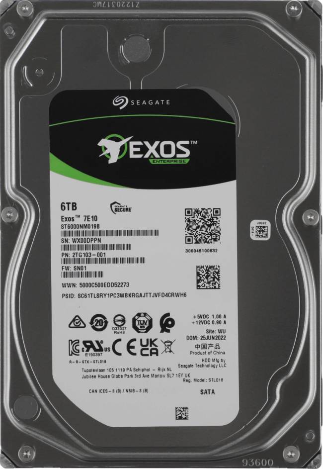 Жесткий диск Seagate ST6000NM019B — для бизнеса и офиса Жесткий диск Seagate ST6000NM019B — для бизнеса и офиса