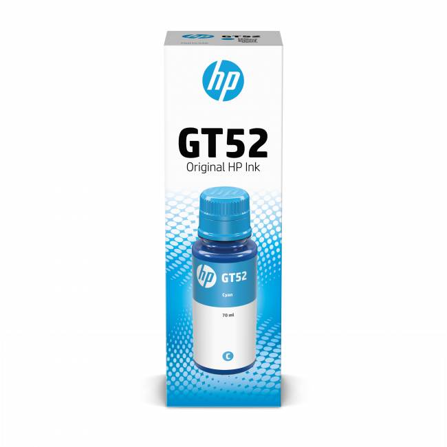 Чернила GT52 для HP DJ GT, 8000стр/70мл (O) голубые M0H54AE — для бизнеса и офиса Чернила GT52 для HP DJ GT, 8000стр/70мл (O) голубые M0H54AE — для бизнеса и офиса