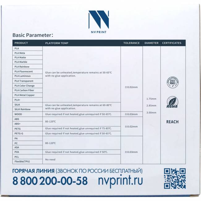 - NV-PRINT NV-3D-PA-NYLON — для бизнеса и офиса - NV-PRINT NV-3D-PA-NYLON — для бизнеса и офиса