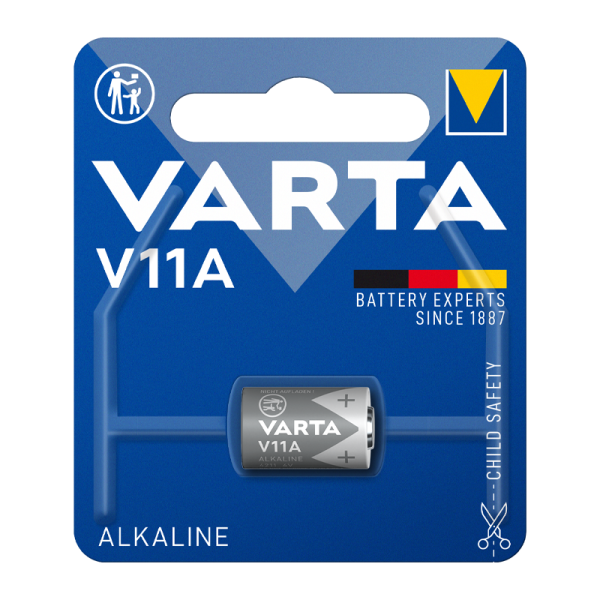 Батарейка Varta ELECTRONICS LR11/A11/MN11 BL1 Alkaline 6V (4211) (1/10/100) (1 шт.) VARTA 04211101401 — для бизнеса и офиса Батарейка Varta ELECTRONICS LR11/A11/MN11 BL1 Alkaline 6V (4211) (1/10/100) (1 шт.) VARTA 04211101401 — для бизнеса и офиса