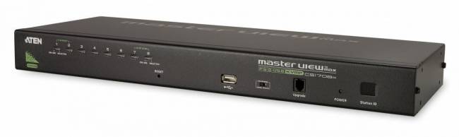 Переключатель консоли электронный, 8 портов USB ATEN CS1708A — для бизнеса и офиса Переключатель консоли электронный, 8 портов USB ATEN CS1708A — для бизнеса и офиса