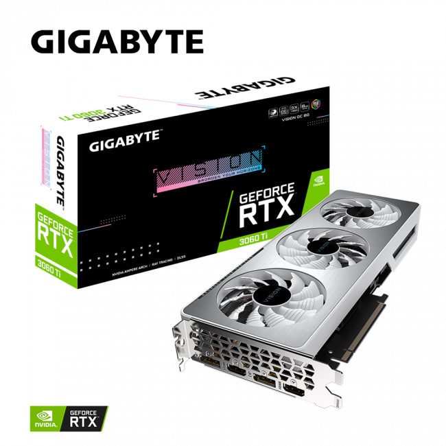 Видеокарта Gigabyte GV-N306TVISION OC-8GD — для бизнеса и офиса Видеокарта Gigabyte GV-N306TVISION OC-8GD — для бизнеса и офиса