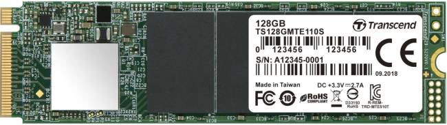 Твердотельный накопитель Transcend MTE110S TS128GMTE110S — для бизнеса и офиса Твердотельный накопитель Transcend MTE110S TS128GMTE110S — для бизнеса и офиса