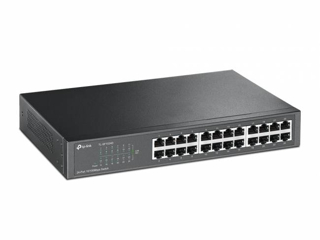 Коммутатор TP-Link TL-SF1024D — для бизнеса и офиса Коммутатор TP-Link TL-SF1024D — для бизнеса и офиса