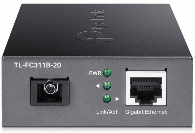 Медиаконвертер Медиаконвертер TP-Link TL-FC311B-20 — для бизнеса и офиса Медиаконвертер Медиаконвертер TP-Link TL-FC311B-20 — для бизнеса и офиса