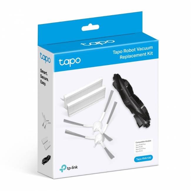 Комплект запчастей для роботов-пылесосов Tapo TP-Link Tapo RVA100 — для бизнеса и офиса Комплект запчастей для роботов-пылесосов Tapo TP-Link Tapo RVA100 — для бизнеса и офиса