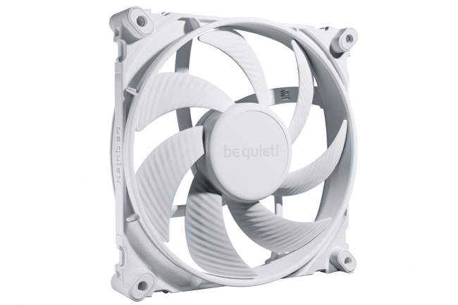 Кулер для корпуса be quiet! SILENT WINGS 4 140mm PWM White — для бизнеса и офиса Кулер для корпуса be quiet! SILENT WINGS 4 140mm PWM White — для бизнеса и офиса
