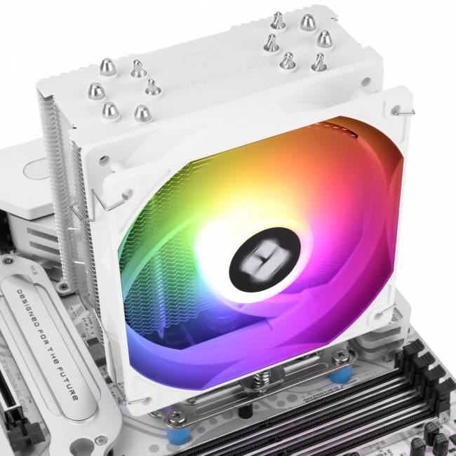 Кулер для процессора Thermalright Burst Assasin 120 SE ARGB (BA120-SE-ARGB-WH) — для бизнеса и офиса Кулер для процессора Thermalright Burst Assasin 120 SE ARGB (BA120-SE-ARGB-WH) — для бизнеса и офиса