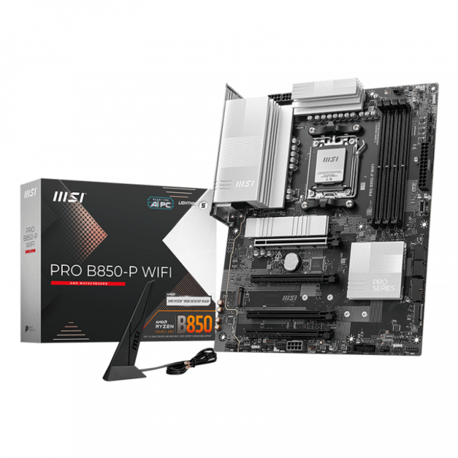 Материнская плата MSI PRO B850-P WIFI — для бизнеса и офиса