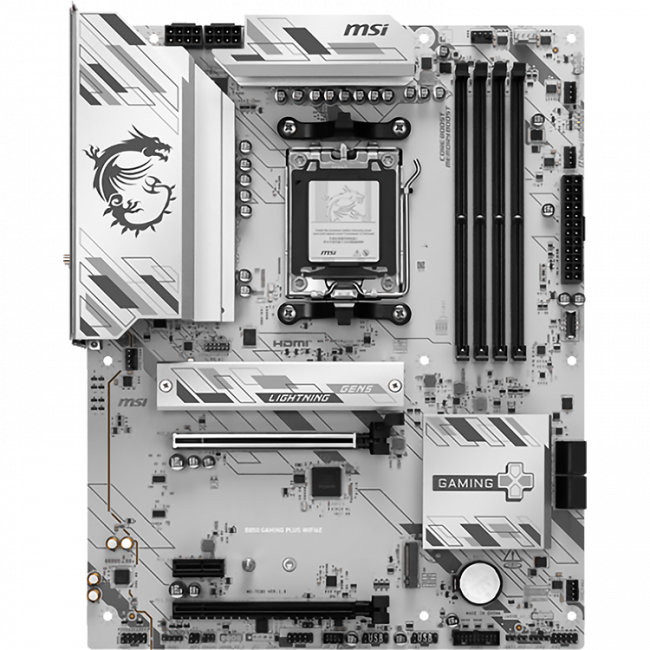 Материнская плата MSI B850 GAMING PLUS WIFI6E — для бизнеса и офиса