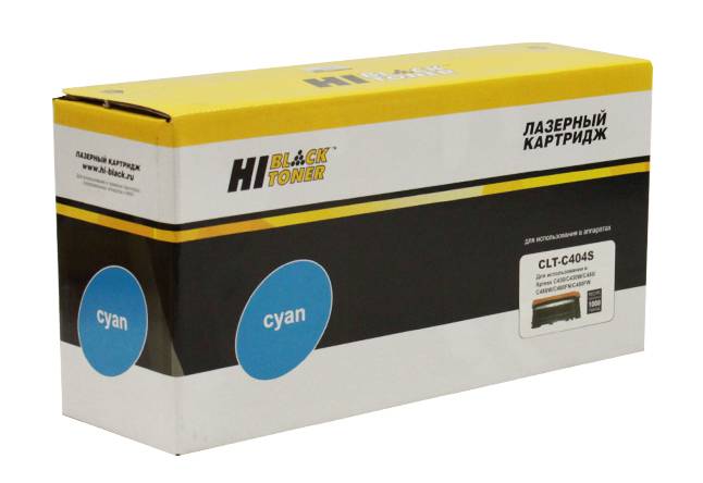 Тонер-картридж Hi-Black (HB-CLT-C404S) для Samsung Xpress C430/C430W/480/W/FN/FW, C, 1K — для бизнеса и офиса Тонер-картридж Hi-Black (HB-CLT-C404S) для Samsung Xpress C430/C430W/480/W/FN/FW, C, 1K — для бизнеса и офиса