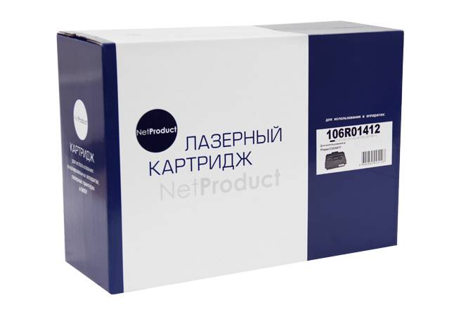 Картридж NetProduct (N-106R01412) для Xerox Phaser 3300, 8K — для бизнеса и офиса Картридж NetProduct (N-106R01412) для Xerox Phaser 3300, 8K — для бизнеса и офиса