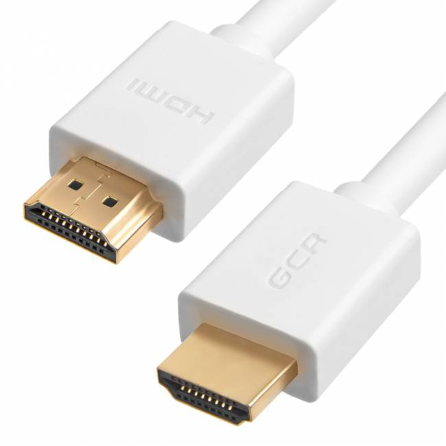 Greenconnect Кабель 2.0m HDMI версия 2.0, HDR 4:2:2, Ultra HD, 4K 60 fps 60Hz/5K*30Hz, 3D, AUDIO, 18.0 Гбит/с, 28/28 AWG, OD7.3mm, тройной экран, белый, GCR-50543 Greenconnect HDMI (m) - HDMI (m) 2м — для бизнеса и офиса Greenconnect Кабель 2.0m HDMI версия 2.0, HDR 4:2:2, Ultra HD, 4K 60 fps 60Hz/5K*30Hz, 3D, AUDIO, 18.0 Гбит/с, 28/28 AWG, OD7.3mm, тройной экран, белый, GCR-50543 Greenconnect HDMI (m) - HDMI (m) 2м — для бизнеса и офиса