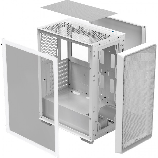 Корпус ПК без блока питания Ocypus Gamma-C60-WHG000XX-GL — для бизнеса и офиса Корпус ПК без блока питания Ocypus Gamma-C60-WHG000XX-GL — для бизнеса и офиса