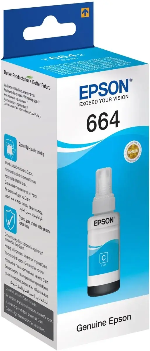 Чернила Epson C13T66424A — для бизнеса и офиса