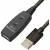 GCR Удлинитель активный 5.0m USB 2.0, AM/AF, GOLD, черно-прозрачный, с усилителем сигнала, разъём для доп.питания, 28/24 AWG Удлинитель Greenconnect 5 м (GCR-53804) — для бизнеса и офиса GCR Удлинитель активный 5.0m USB 2.0, AM/AF, GOLD, черно-прозрачный, с усилителем сигнала, разъём для доп.питания, 28/24 AWG Удлинитель Greenconnect 5 м (GCR-53804) — для бизнеса и офиса