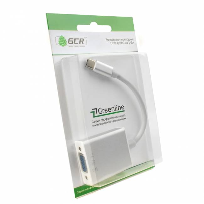 Greenconnect Переходник USB TypeC > VGA 15F Greenconnect серия Greenline, GCR-UTC2VGA Greenconnect USB TypeC > VGA 15F Greenconnect серия Greenline — для бизнеса и офиса Greenconnect Переходник USB TypeC > VGA 15F Greenconnect серия Greenline, GCR-UTC2VGA Greenconnect USB TypeC > VGA 15F Greenconnect серия Greenline — для бизнеса и офиса