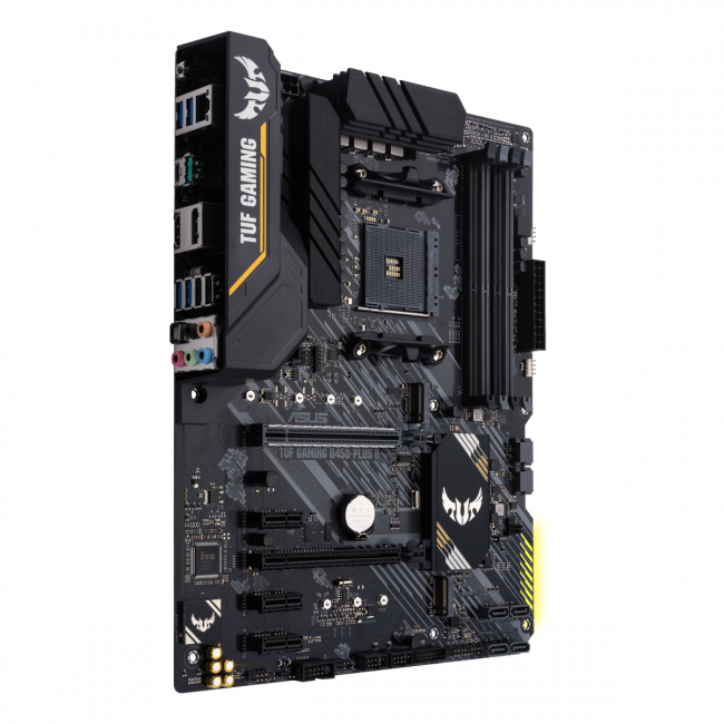 Материнская плата ASUS TUF GAMING B450-PLUS II — для бизнеса и офиса Материнская плата ASUS TUF GAMING B450-PLUS II — для бизнеса и офиса