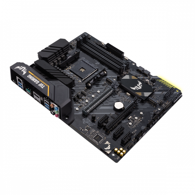 Материнская плата ASUS TUF GAMING B450-PLUS II — для бизнеса и офиса Материнская плата ASUS TUF GAMING B450-PLUS II — для бизнеса и офиса