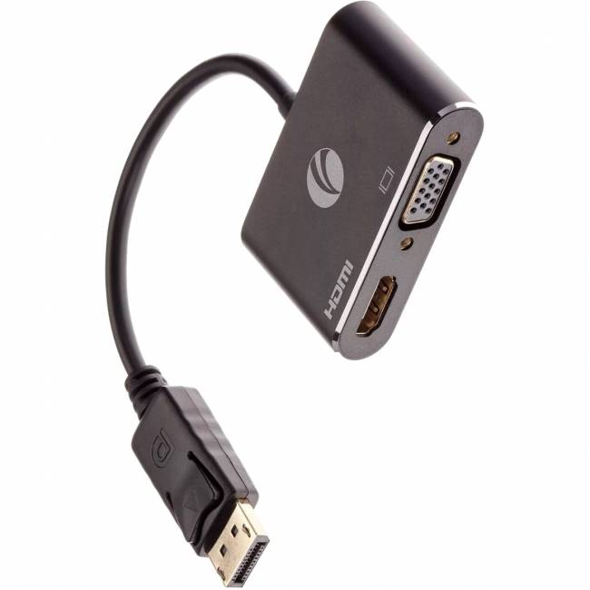 Кабель-переходник DisplayPort(M) ---> HDMI(F)+VGA(F)4K@30Hz VCOM Allum shell<CG640M-0.15> Кабель-переходник VCOM DisplayPort M/HDMI F/VGA F (CG640M-0.15) — для бизнеса и офиса Кабель-переходник DisplayPort(M) ---> HDMI(F)+VGA(F)4K@30Hz VCOM Allum shell<CG640M-0.15> Кабель-переходник VCOM DisplayPort M/HDMI F/VGA F (CG640M-0.15) — для бизнеса и офиса