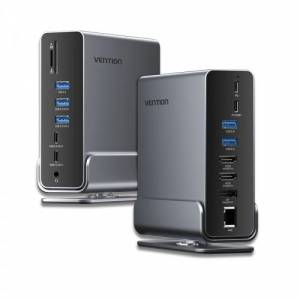 Мультифункциональная док-станция Vention USB Type C 15 в 1 Vention TPUH0