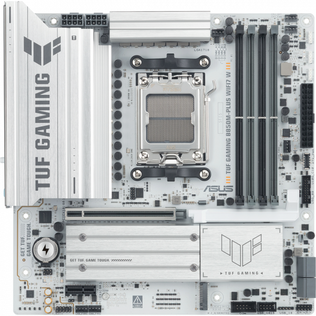 Материнская плата ASUS TUF GAMING B850M-PLUS WIFI7 W (90MB1MD0-M0EAY0) — для бизнеса и офиса Материнская плата ASUS TUF GAMING B850M-PLUS WIFI7 W (90MB1MD0-M0EAY0) — для бизнеса и офиса