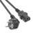 Кабель компьютер --> розетка 220V ( угловая Евровилка) <VDE> 3G*1mm2 VCOM <CE021-CU1.0-1.8> , 1,8 м VCOM CE021 CU 1.0 EURO — для бизнеса и офиса