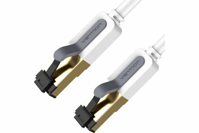 Патч-корд Vention прямой SFTP cat.7 RJ45 - 1,5м. Серый Vention ICDHG — для бизнеса и офиса Патч-корд Vention прямой SFTP cat.7 RJ45 - 1,5м. Серый Vention ICDHG — для бизнеса и офиса