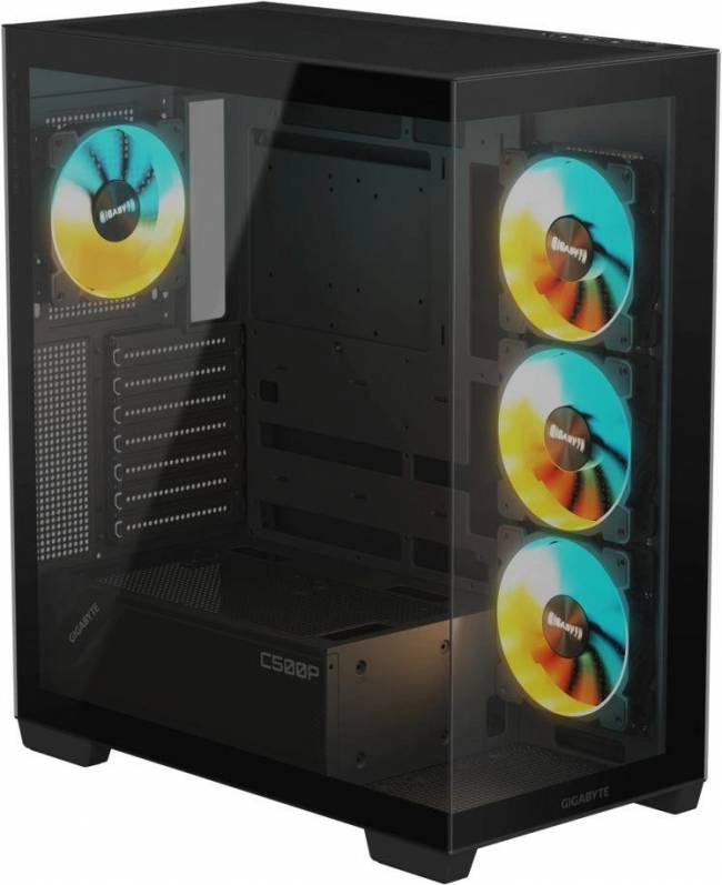 Корпус Gigabyte 28300-C500B-1CKR — для бизнеса и офиса Корпус Gigabyte 28300-C500B-1CKR — для бизнеса и офиса