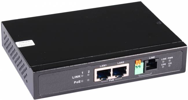 Удлинитель OSNOVO TR-IP2PoE — для бизнеса и офиса Удлинитель OSNOVO TR-IP2PoE — для бизнеса и офиса